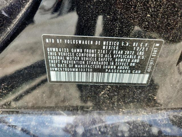 2021 VOLKSWAGEN JETTA S - 3VWC57BU9MM103750