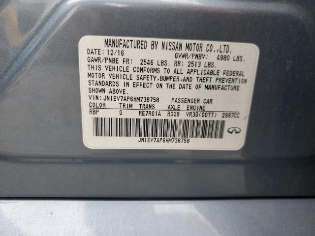 2017 INFINITI Q50 PREMIUM JN1EV7AP6HM738758