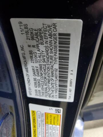 2020 HONDA ACCORD LX 1HGCV1F11LA031102
