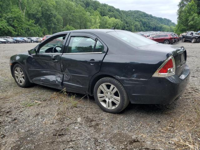 FORD FUSION SEL 2008 black  gas 3FAHP08ZX8R248193 photo #3