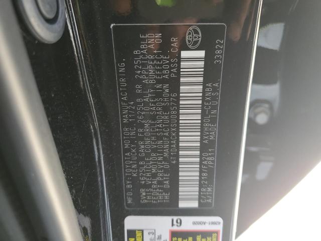 2025 TOYOTA CAMRY XSE 4T1DAACKXSU085776