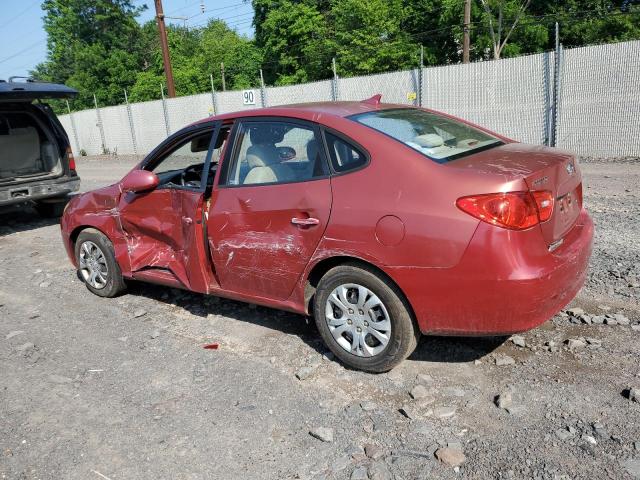 HYUNDAI ELANTRA GL 2009 burgundy  gas KMHDU46D19U823903 photo #3
