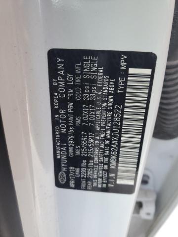 2018 HYUNDAI KONA SEL - KM8K62AAXJU128522