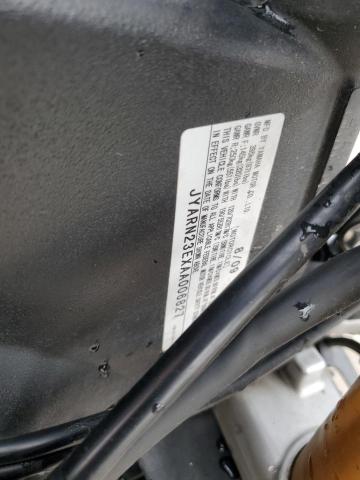2010 YAMAHA YZFR1 JYARN23EXAA006827