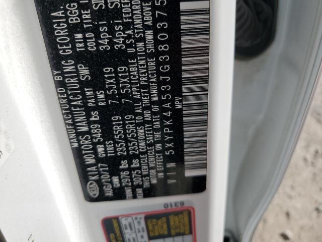 2018 KIA SORENTO SX - 5XYPK4A53JG380375