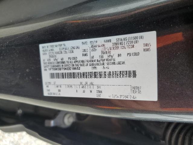 2019 FORD F350 SUPER 1FT8W3BT5KEE18652