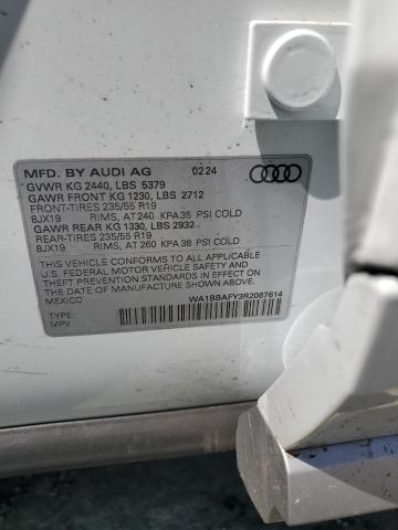 2024 AUDI Q5 PREMIUM WA1BBAFY3R2067614
