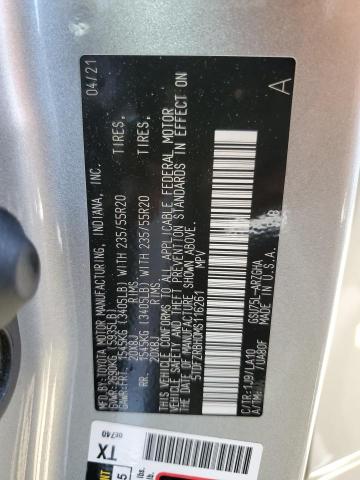2021 TOYOTA HIGHLANDER - 5TDFZRBH0MS116261