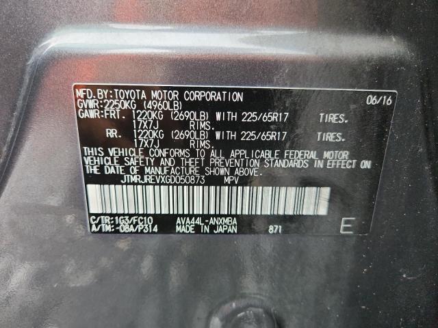 2016 TOYOTA RAV4 HV XL JTMRJREVXGD050873