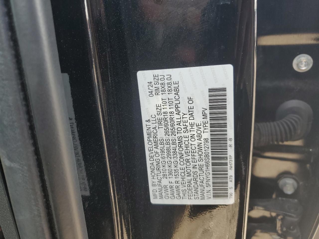 HONDA PILOT TRAILSPORT