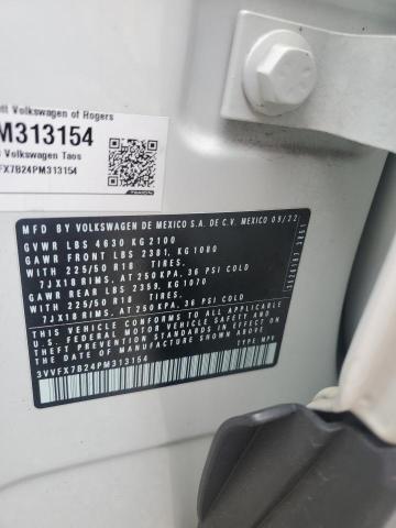 2023 VOLKSWAGEN TAOS S 3VVFX7B24PM313154