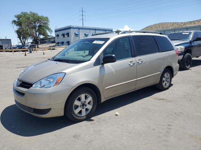 TOYOTA SIENNA CE 2004 gold  gas 5TDZA23C14S114551 photo #1