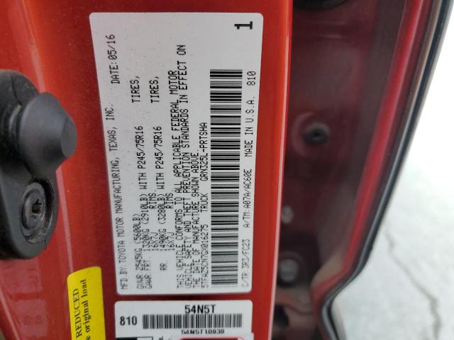 2016 TOYOTA TACOMA DOU - 5TFAZ5CN7GX016275