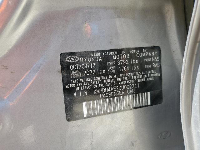 2013 HYUNDAI ELANTRA GL - KMHDH4AE2DU002211