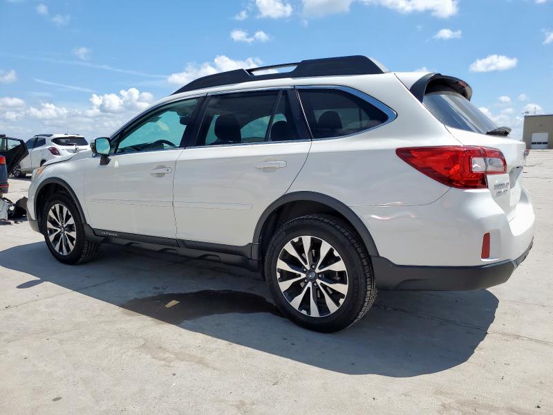 SUBARU OUTBACK 3. 2015 white  gas 4S4BSENC3F3271172 photo #3
