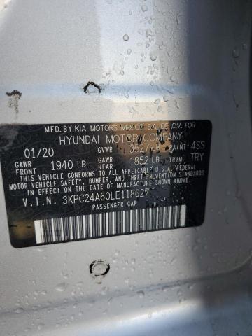 2020 HYUNDAI ACCENT SE 3KPC24A60LE118627