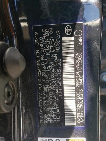 2020 TOYOTA COROLLA LE - JTDHPRAEXLJ027282