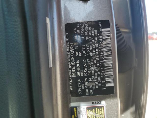 2015 HYUNDAI SANTA FE S 5XYZT3LB2FG233488