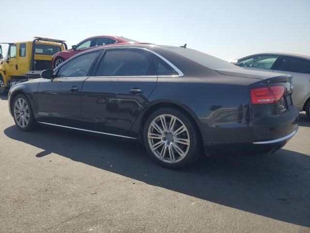 AUDI A8 L QUATT 2011 charcoal  gas WAURVAFD0BN005579 photo #3