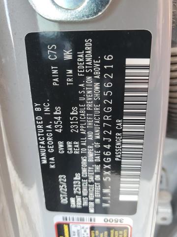2024 KIA K5 5XXG64J27RG256216