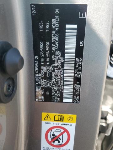 2018 LEXUS RX 350 L JTJGZKCA1J2000998