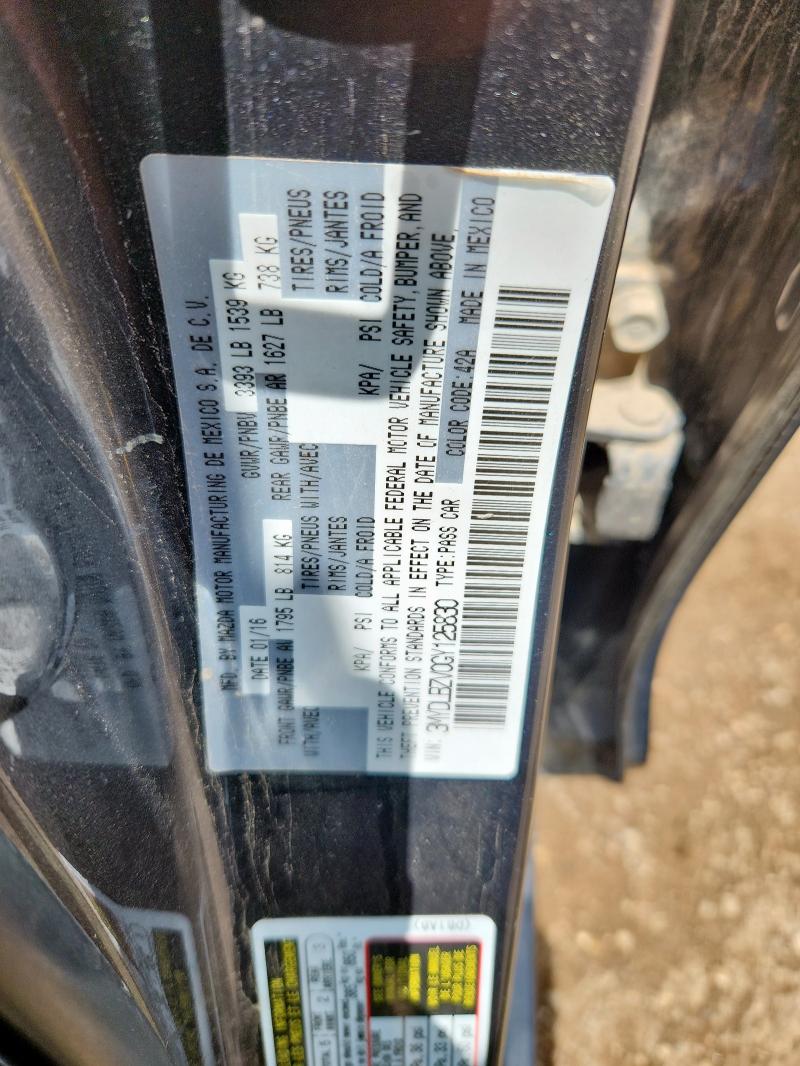 2016 TOYOTA SCION IA 3MYDLBZV0GY125830