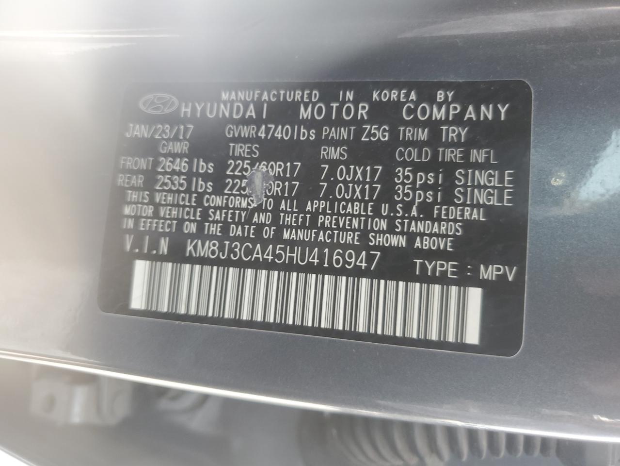 HYUNDAI TUCSON LIMITED