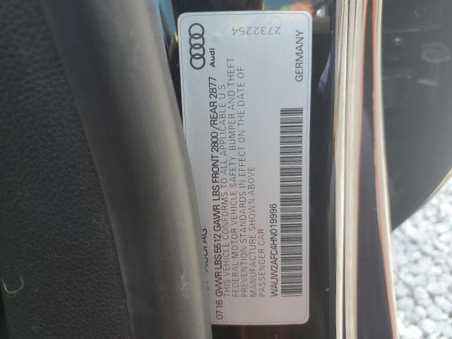 2017 AUDI A7 PREMIUM WAUW2AFC4HN019996