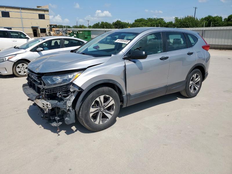 HONDA CR-V LX 2019 silver  gas 2HKRW5H33KH422688 photo #1