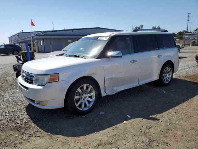 FORD FLEX LIMIT 2009 white  gas 2FMDK53C59BA19102 photo #1