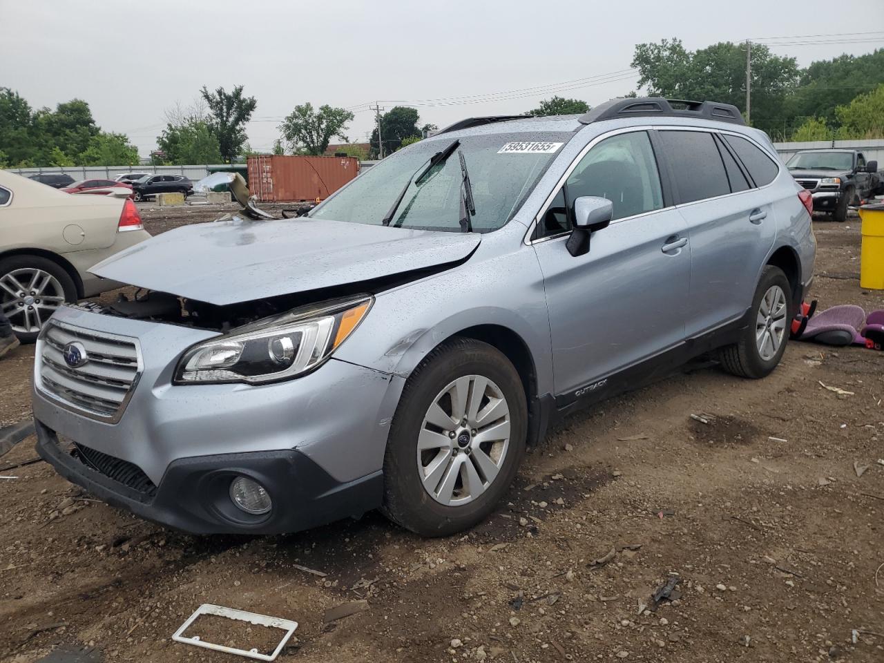 Lot #3298232020 2016 SUBARU OUTBACK 2.