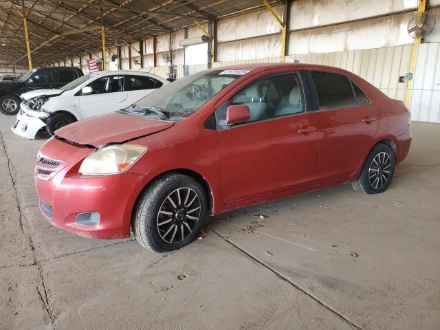TOYOTA YARIS 2007 red  gas JTDBT903471049236 photo #1