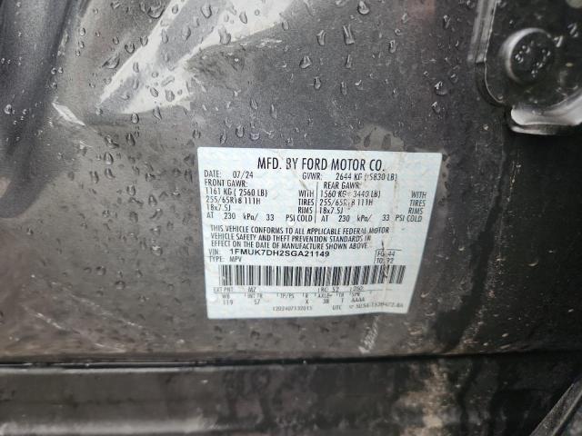 2025 FORD EXPLORER A 1FMUK7DH2SGA21149