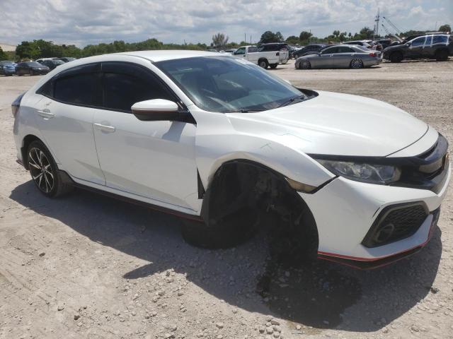 Vin: shhfk7g40ju210850, lot: 61905515, honda civic sport 20184