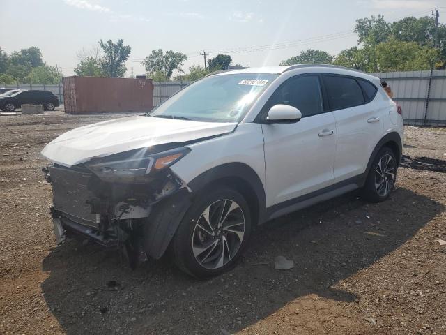HYUNDAI TUCSON LIM 2021 white  gas KM8J3CAL3MU359133 photo #1