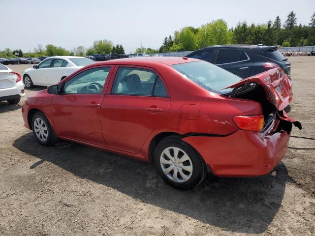 Vin: 2t1bu4ee8ac201340, lot: 58710055, toyota corolla base 20102