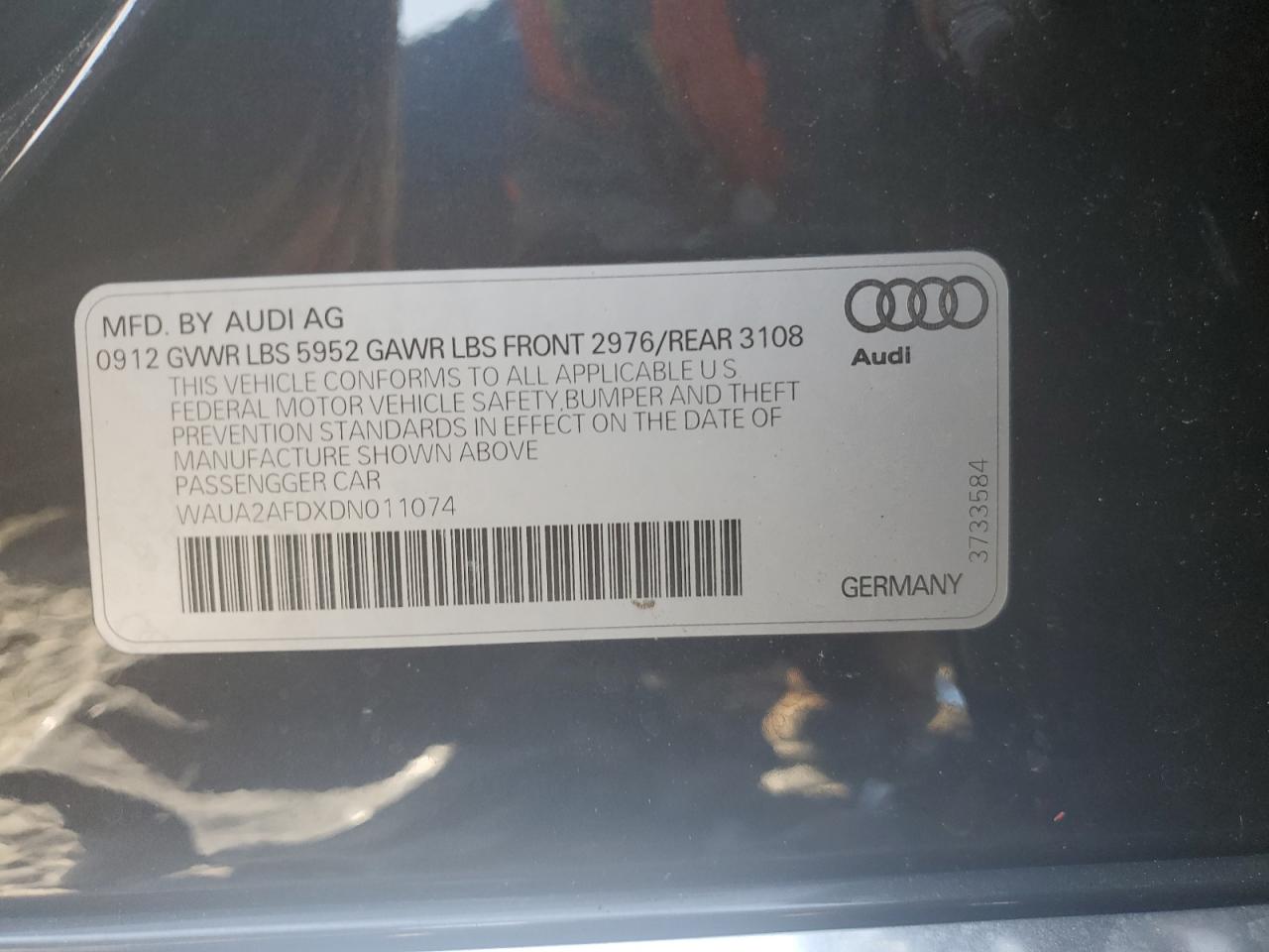 AUDI A8 QUATTRO