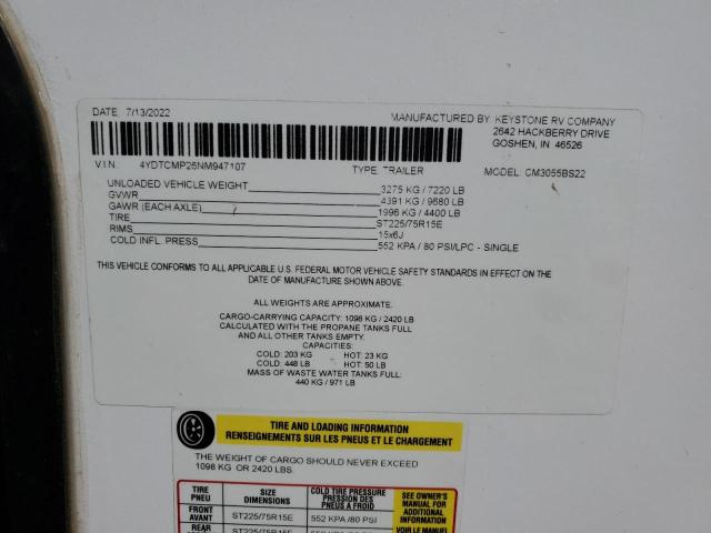 2022 DUTCHMEN COLEMAN #3312564302