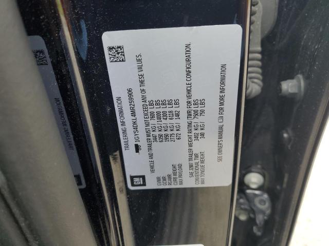 2021 CADILLAC ESCALADE 1GYS4DKL4MR259906