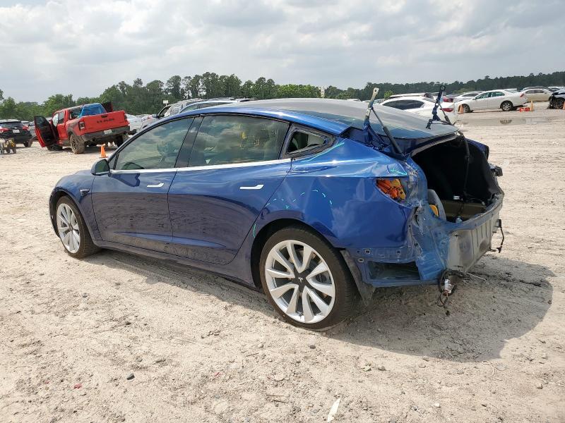 Vin: 5yj3e1eb9kf195485, lot: 59741355, tesla model 3 20192
