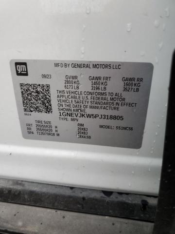 2023 CHEVROLET TRAVERSE R 1GNEVJKW5PJ318805