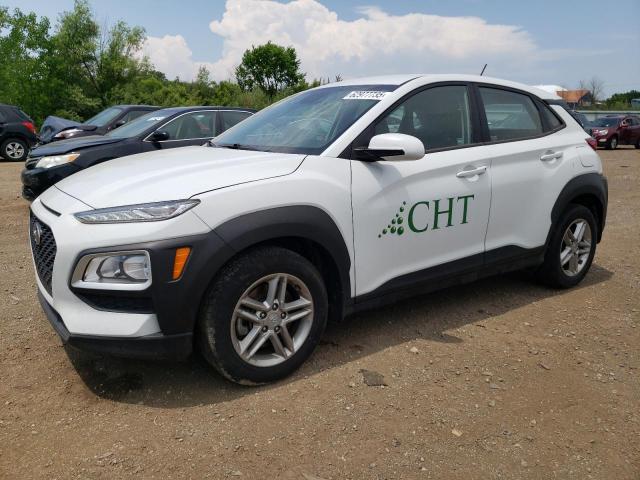 HYUNDAI KONA SE 2021 white  gas KM8K1CAA5MU647339 photo #1
