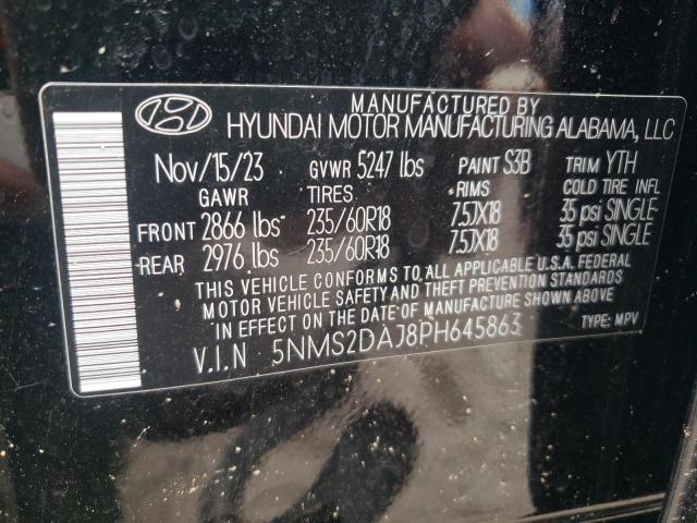 2023 HYUNDAI SANTA FE S - 5NMS2DAJ8PH645863