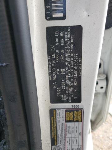 2021 KIA FORTE FE 3KPF24AD1ME396272