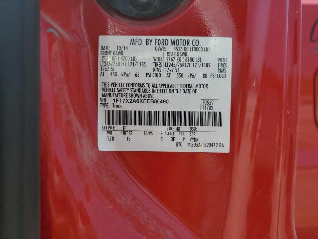 2015 FORD F250 SUPER - 1FT7X2A6XFEB86490