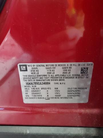 2018 GMC TERRAIN SL 3GKALTEV2JL346884