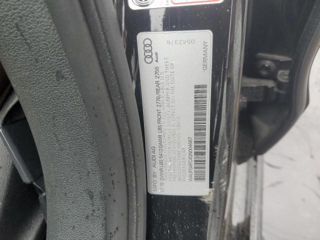 2016 AUDI A6 PREMIUM WAUFGAFC4GN004687
