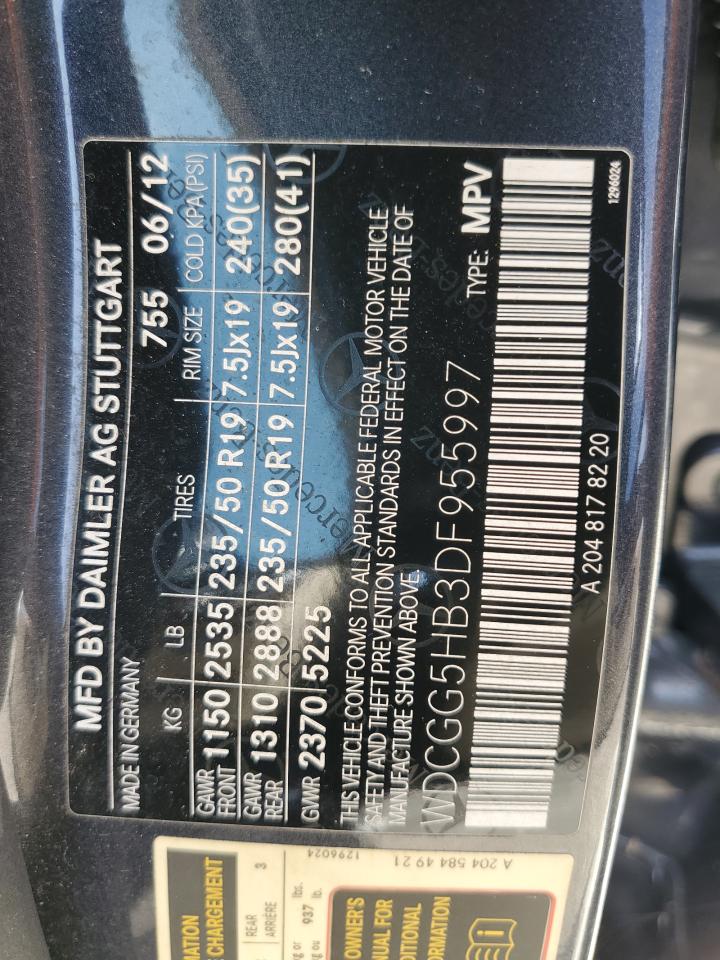 Mercedes-benz Glk 350 2013