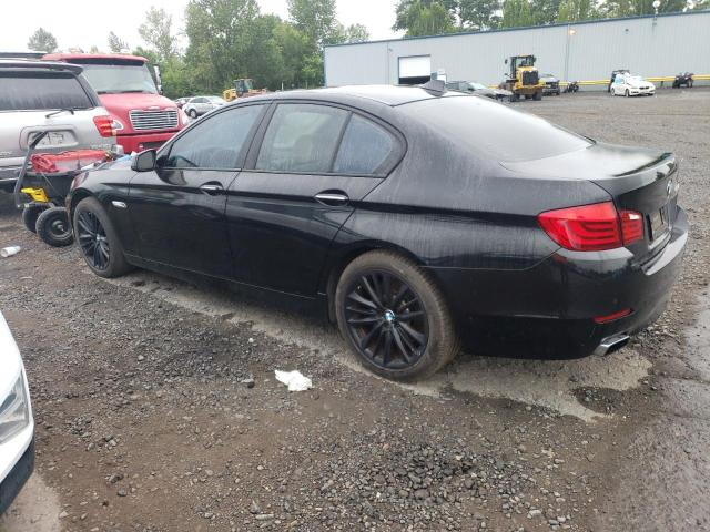 BMW 550 I 2011 black sedan 4d gas WBAFR9C55BC758572 photo #3