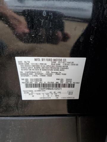 2018 FORD TAURUS SEL 1FAHP2H86JG132571